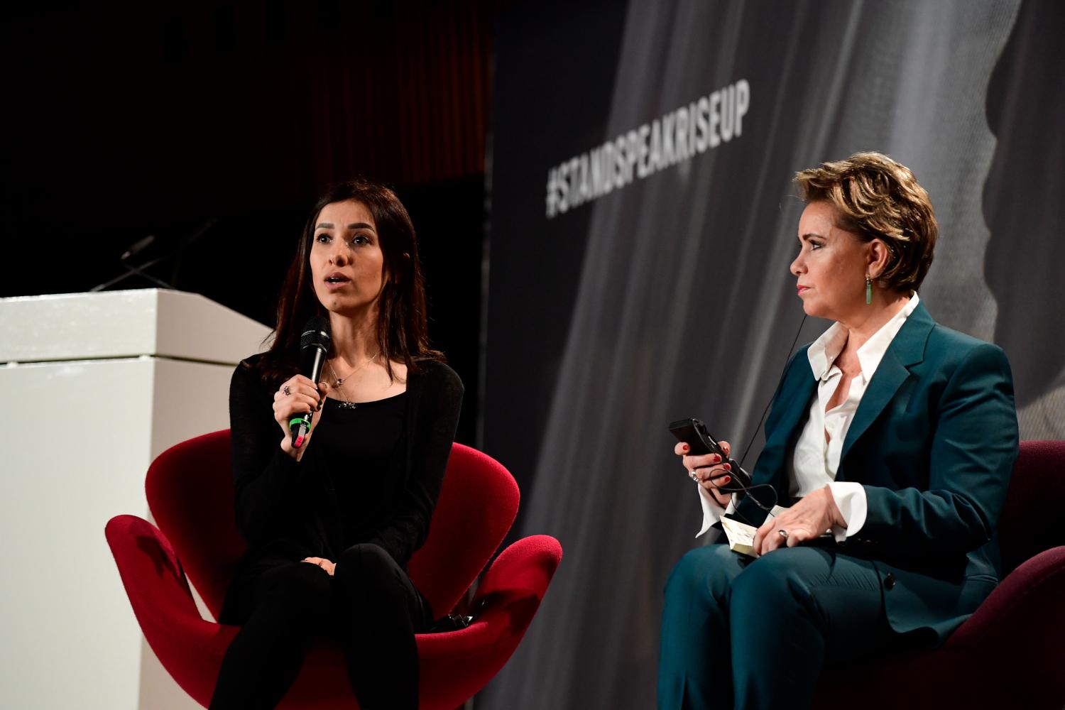 Table ronde avec S.A.R. la Grande-Duchesse et Nadia Murad