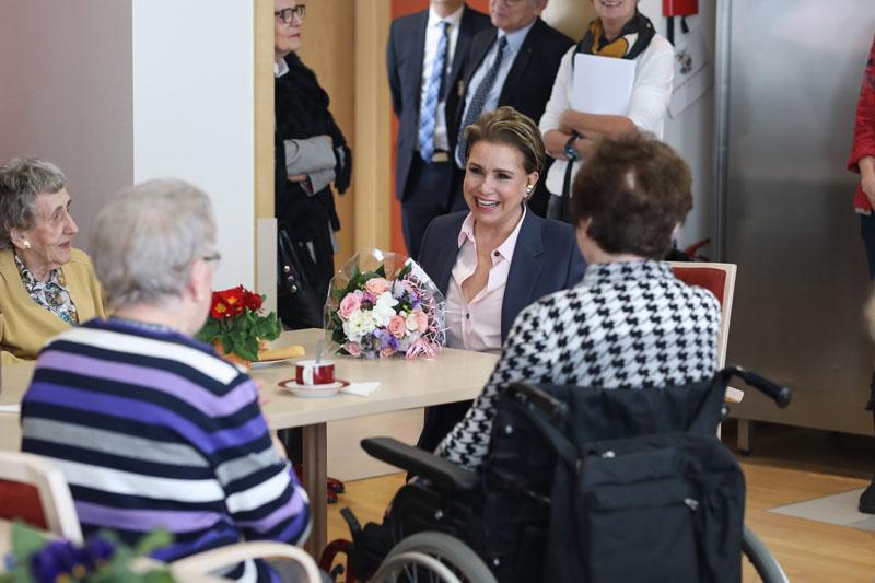 Visite du Centre gérontologique Pontalize destiné aux personnes âgées