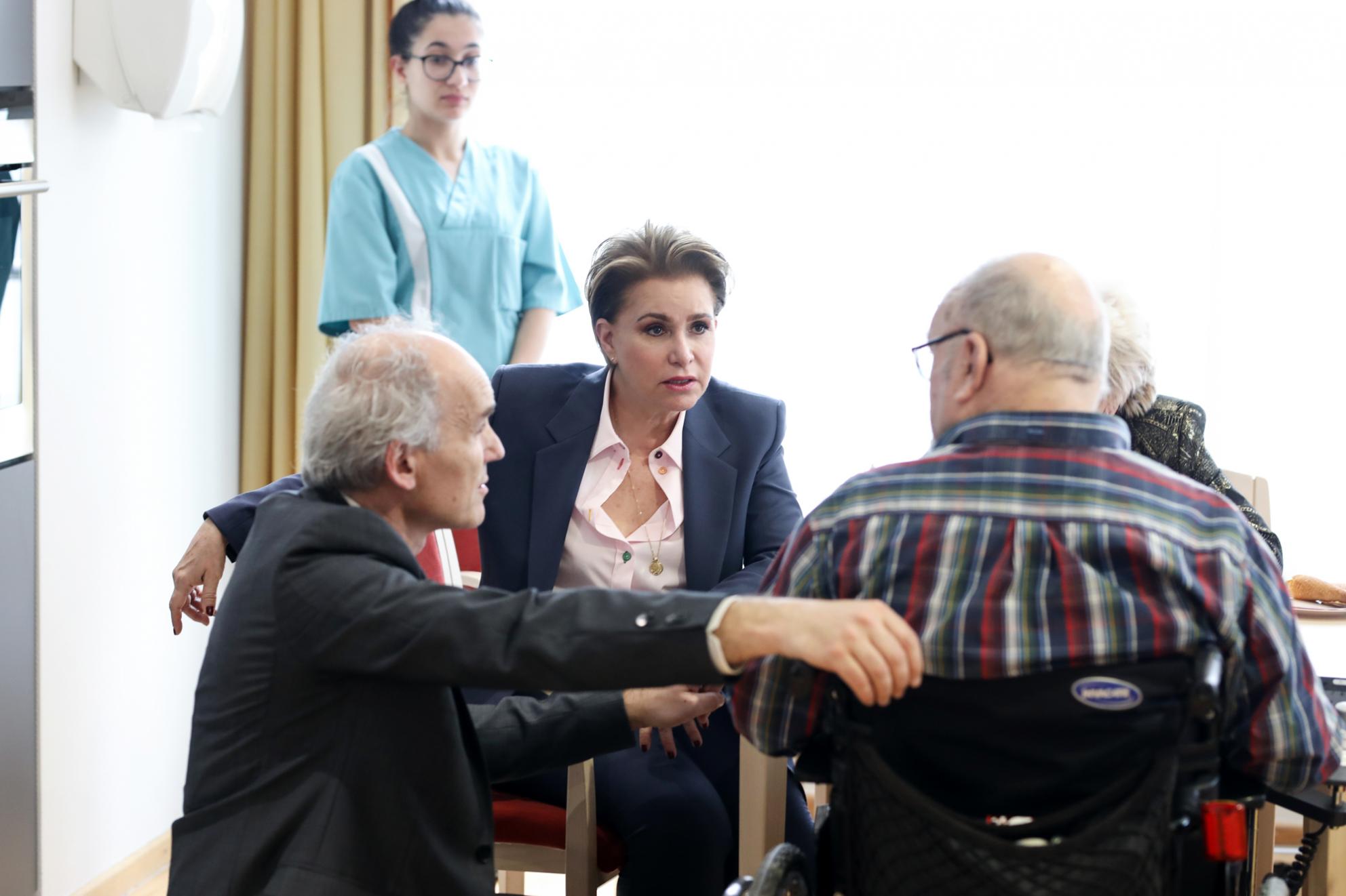Visite du Centre Pontalize pour personnes âgées