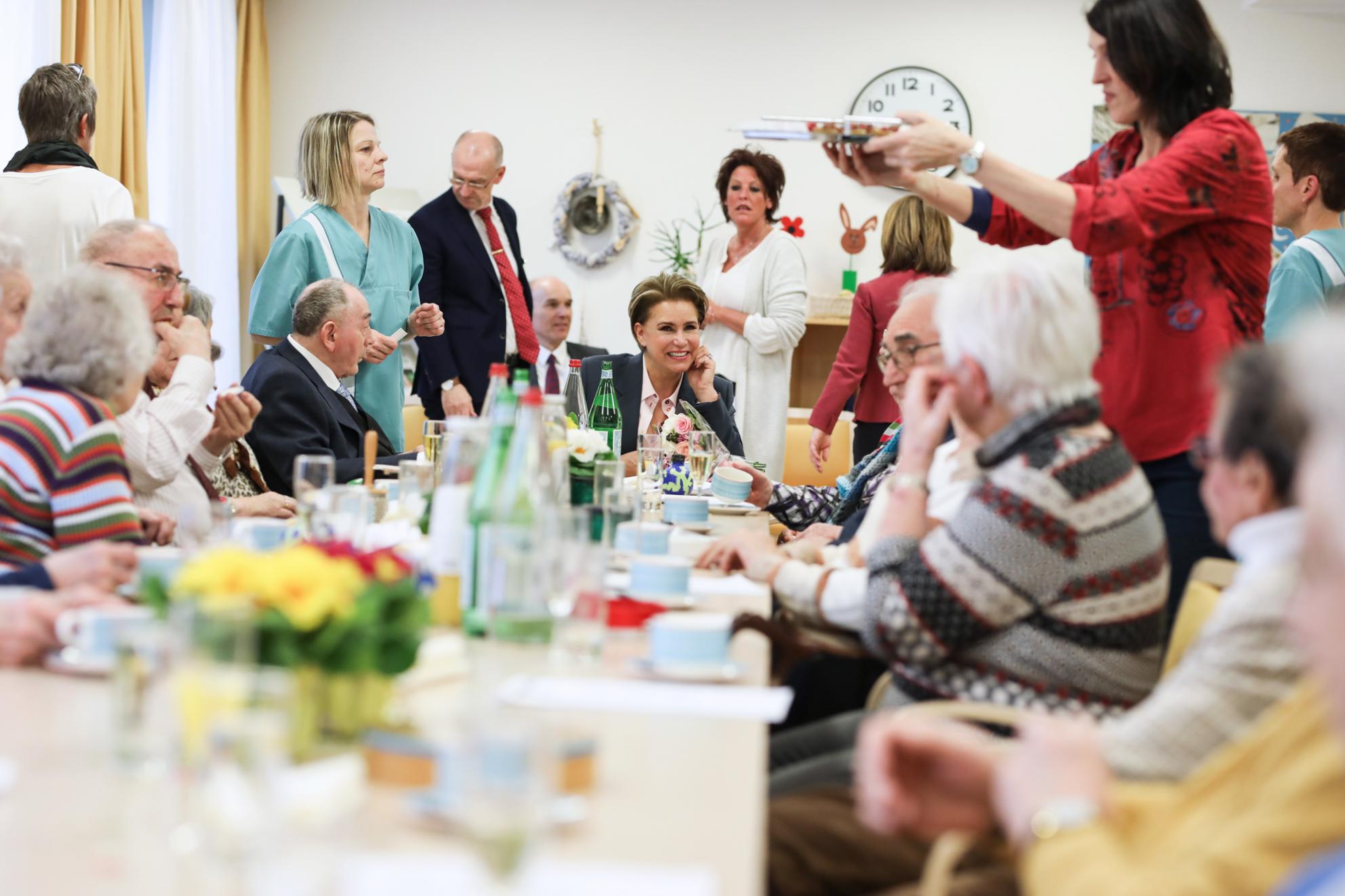 Visite du Centre Pontalize pour personnes âgées