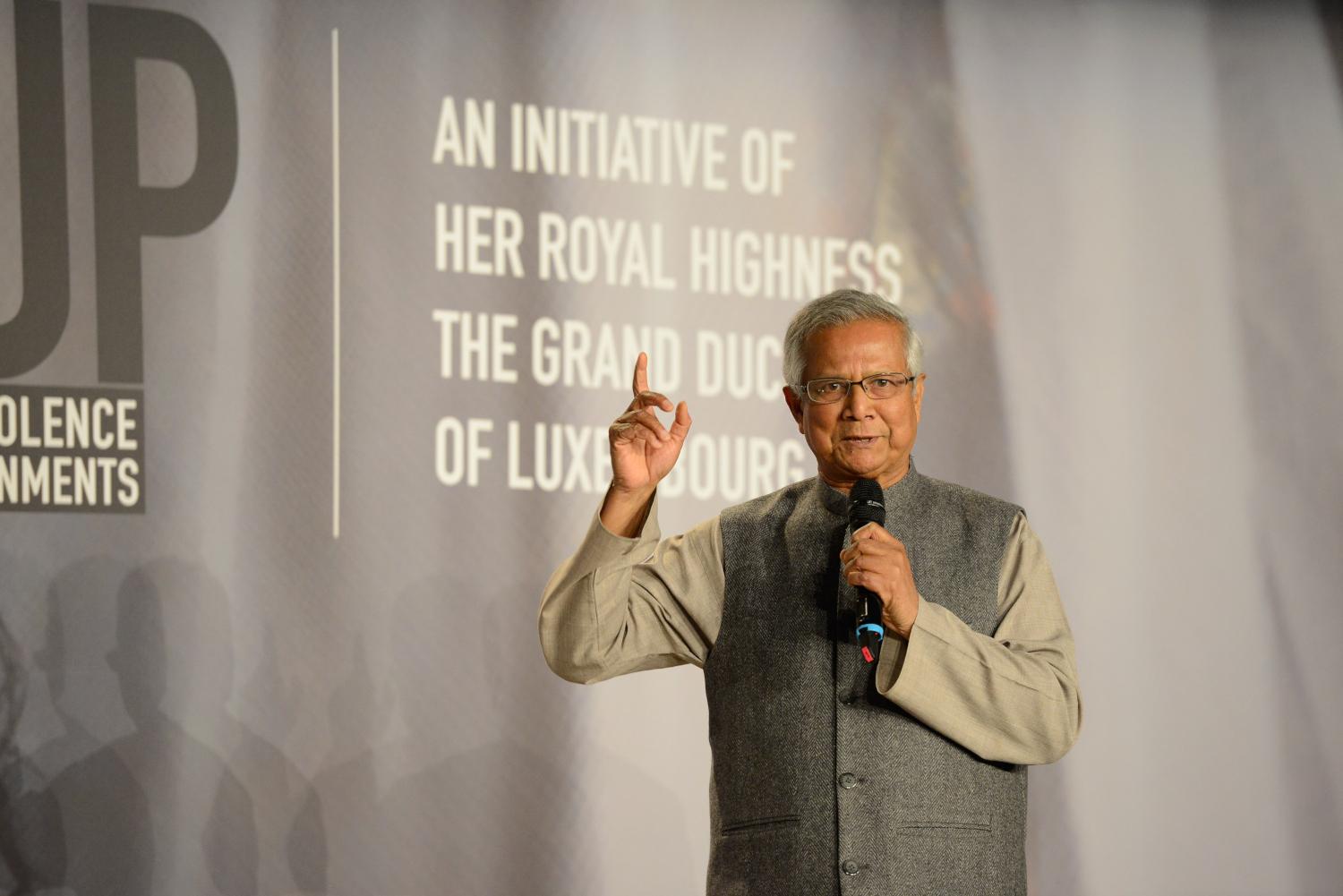 Allocution du Professeur Muhammad Yunus