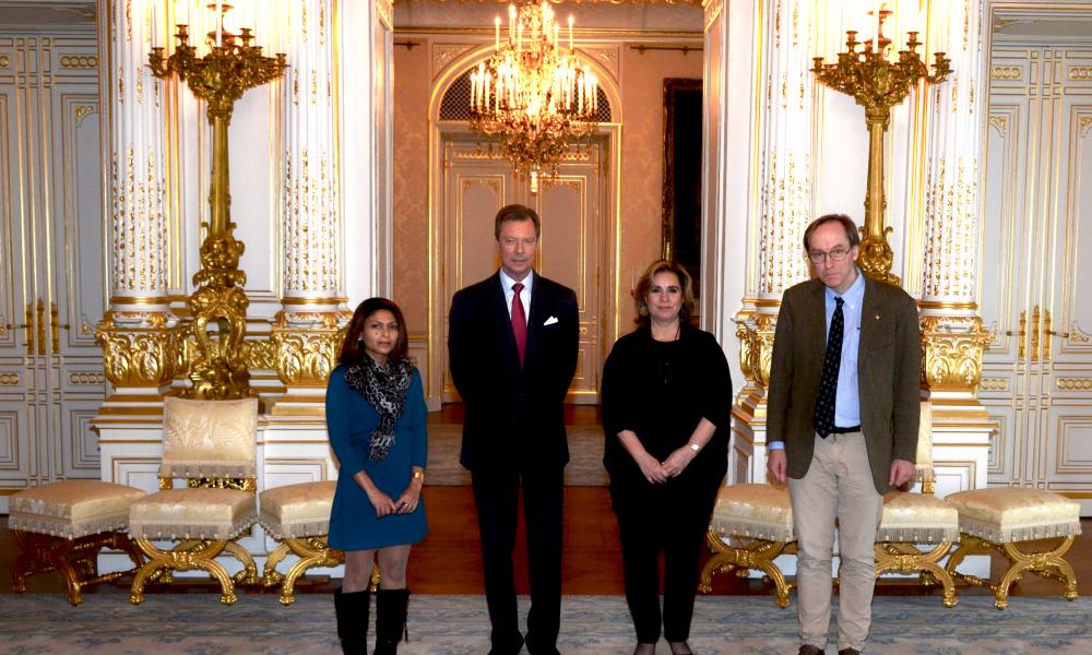 audience au Palais grand-ducal