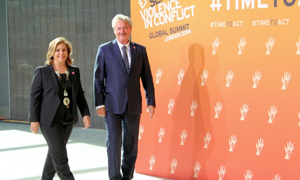 sommet mondial pour l'éradication de la violence sexuelle liée au conflit