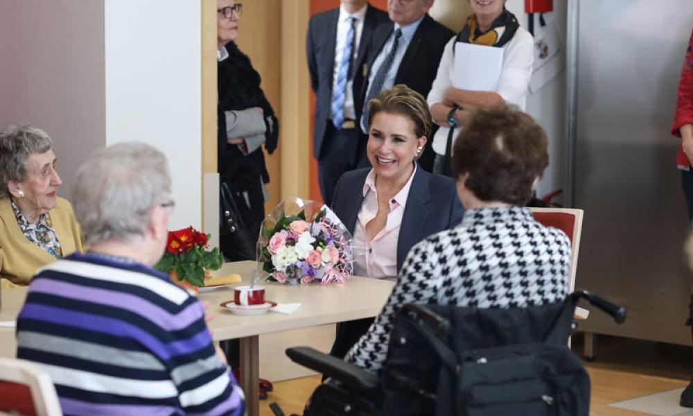 Visite du Centre gérontologique Pontalize destiné aux personnes âgées