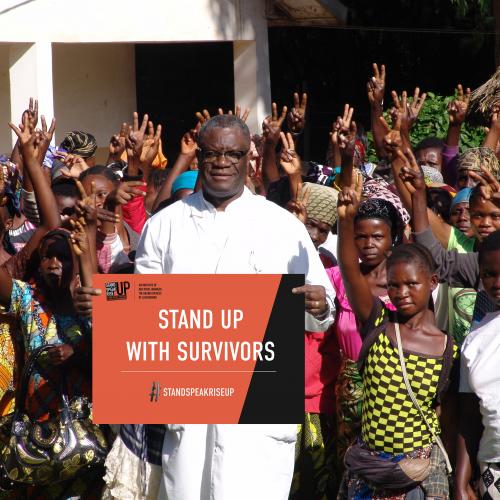 Dr. Denis Mukwege - Stand Up with Survivors