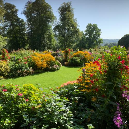 Les Jardins pendant le mois d’août 2019 - Château de Berg