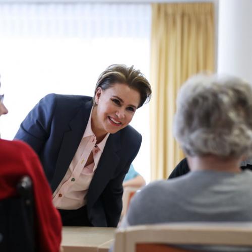 Visite du Centre gérontologique Pontalize destiné aux personnes âgées