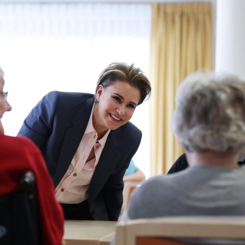 Visite du Centre Pontalize pour personnes âgées