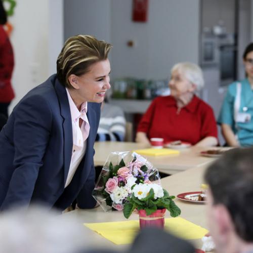 Visite du Centre gérontologique Pontalize destiné aux personnes âgées