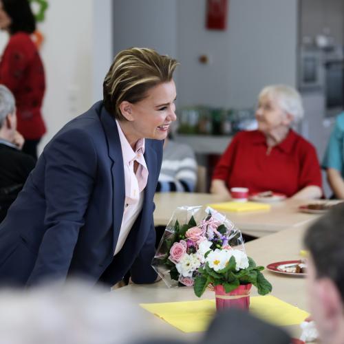 Visite du Centre Pontalize pour personnes âgées