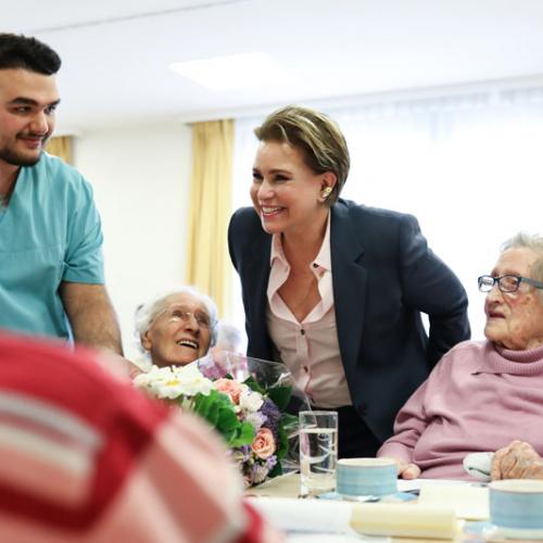 Visite du Centre gérontologique Pontalize destiné aux personnes âgées