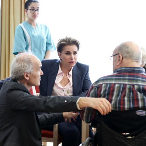 Visite du Centre gérontologique Pontalize destiné aux personnes âgées