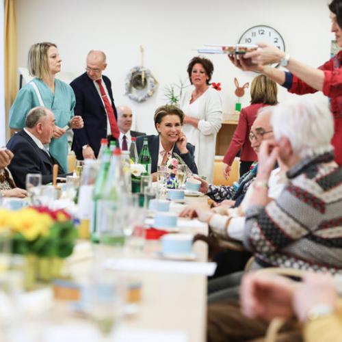 Visite du Centre gérontologique Pontalize destiné aux personnes âgées