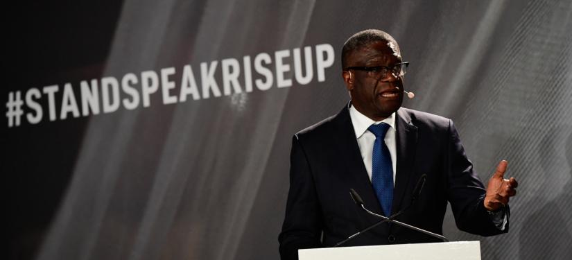 Allocution du Dr Denis Mukwege