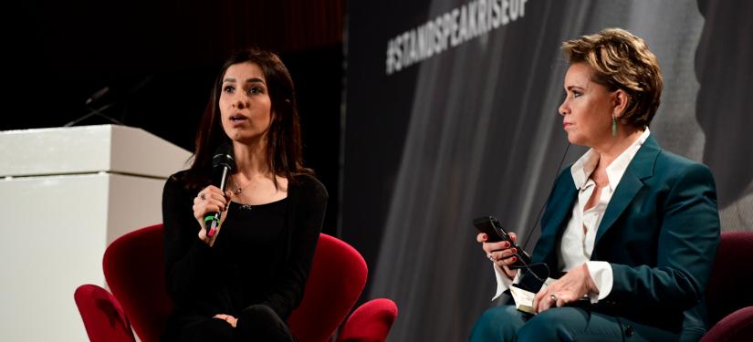 Table ronde avec S.A.R. la Grande-Duchesse et Nadia Murad