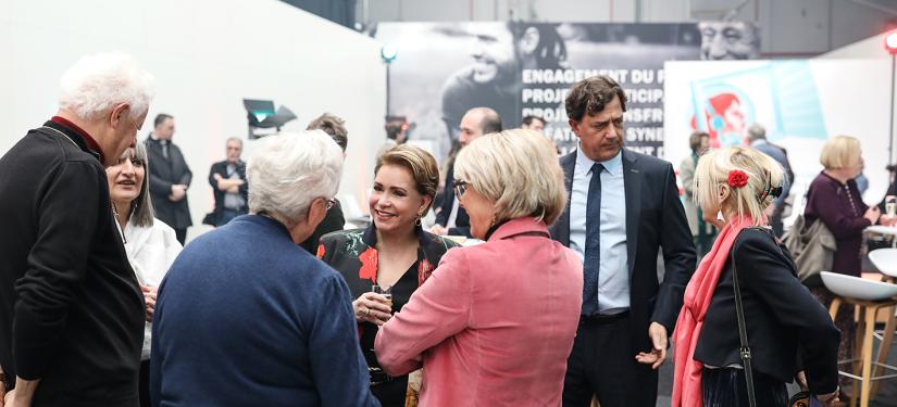 La Grande-Duchesse visite l'exposition temporaire "Esch 2022"